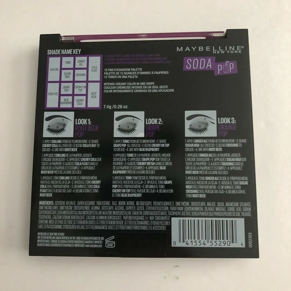 Maybelline New York Eye Shadow Soda Pop Eye Shadow Palette #110